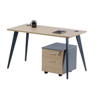Sharp Leg Table with Storage, Table, Office Table with Storage, Laptop Table with Storage, Ergo Space Furniture