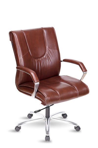 Plush MB, Leatherite Chair, Leatherite Mid Back Chair, Office Chair, Office Leatherite Chair, Chair, Ergonomic Chair, Ergo Space Furniture