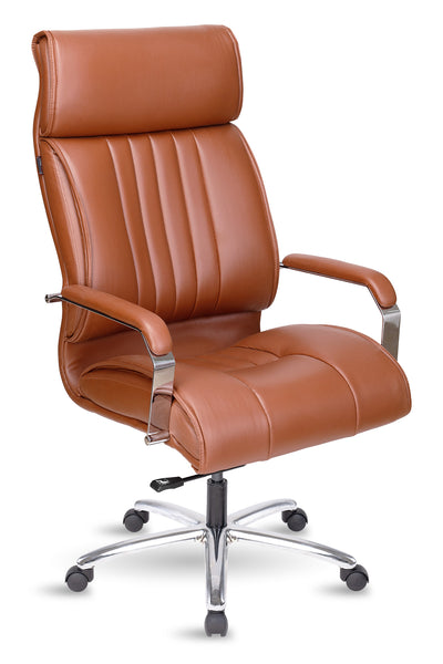 Ample HB, Chair, Leatherite Chair, Leatherite High Back Chair, High Back Chair, Ergo Space Furniture, office Chair
