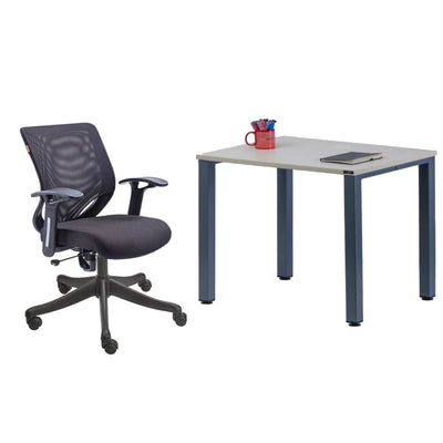 Combo 29, Chair And Table, Table Chair Combo, Chair, Table, Office Table, Office Chair, Ergo Space Furniture