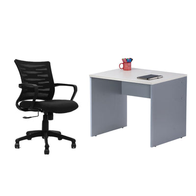 Combo 30, Chair And Table, Table Chair Combo, Chair, Table, Office Table, Office Chair, Ergo Space Furniture