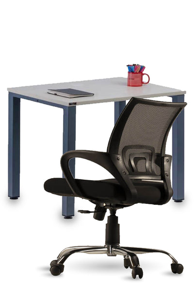 Combo 13, Chair And Table, Table Chair Combo, Chair, Table, Office Table, Office Chair, Ergo Space Furniture