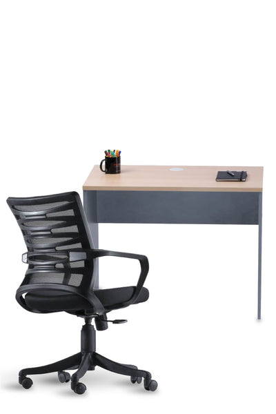 Combo 14, Chair And Table, Table Chair Combo, Chair, Table, Office Table, Office Chair, Ergo Space Furniture