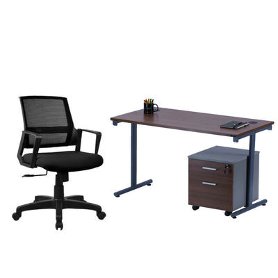 Combo 11, Chair And Table, Table Chair Combo, Chair, Table, Office Table, Office Chair, Ergo Space Furniture