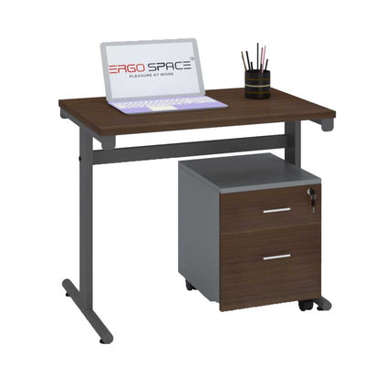 i Leg Table with Storage, Laptop Table with Storage, Office Table With Storage, Table With Storage, Table, Work Table , Ergo Space Furniture