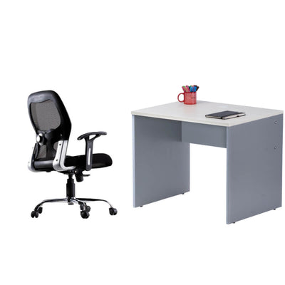 Combo 28, Chair And Table, Table Chair Combo, Chair, Table, Office Table, Office Chair, Ergo Space Furniture