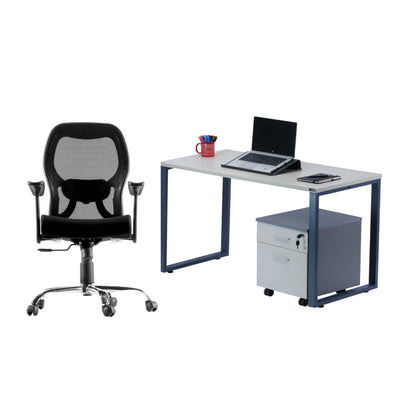 Combo 12, Chair And Table, Table Chair Combo, Chair, Table, Office Table, Office Chair, Ergo Space Furniture